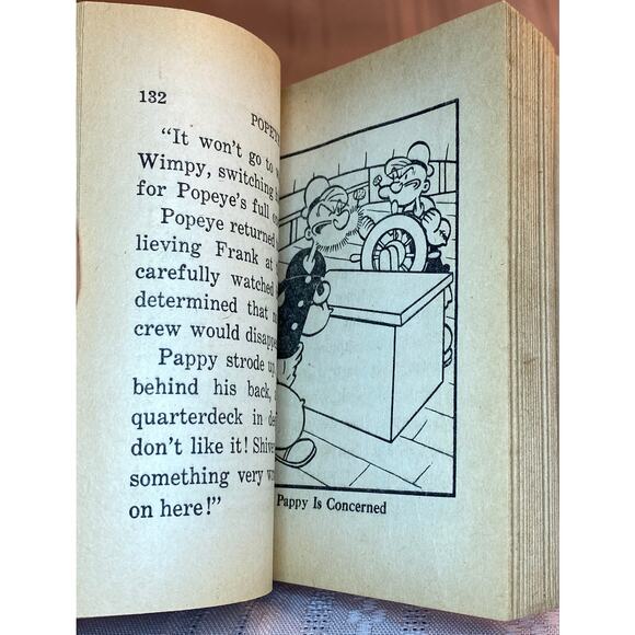 Vintage 1967 Big Little Books POPEYE; Ghost Ship to Treasure Island GUC - Picture 5 of 15